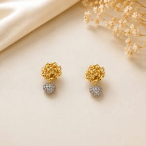 BRINCO FLOR P DOURADO