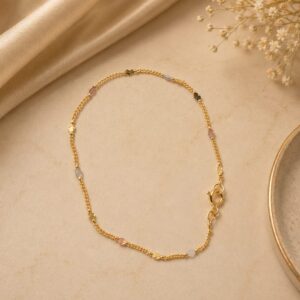PULSEIRA CORAÇÃO P DOURADO