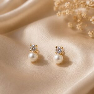 BRINCO ZIRCONIA COM PEROLA M