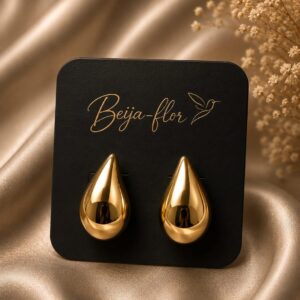 BRINCO GOTA BANHADO A OURO