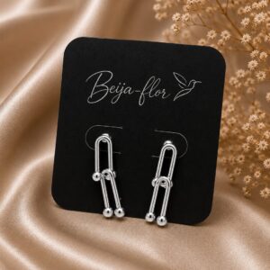 BRINCO BLOGUEIRA BANHADO PRATA