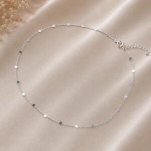 COLAR CHOKER BANHADO PRATA