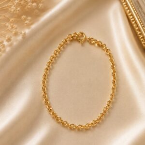 PULSEIRA ELO BAIANO BANHADO A OURO